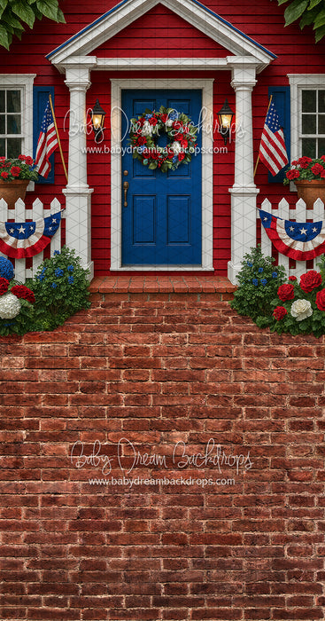 Sweeps Patriotic Porch (CC)