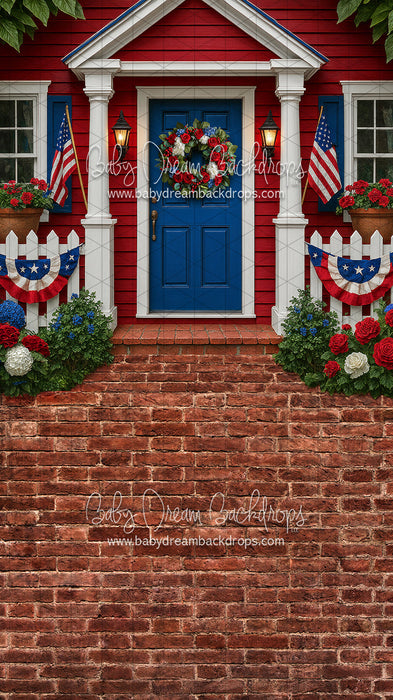 Sweeps Patriotic Porch (CC)