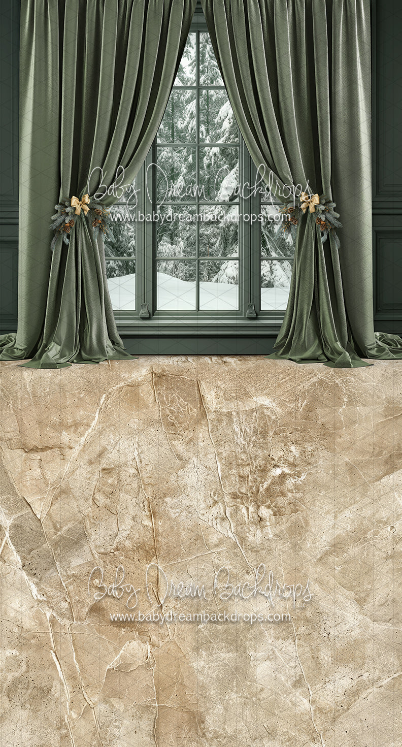 Sweeps Jolly Christmas Window (JA) — Baby Dream Backdrops