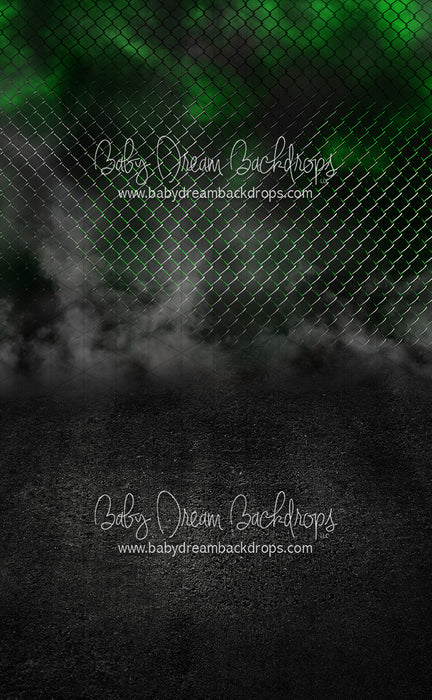 Sweeps Smoky Fence Green (CC)