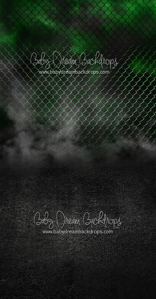 Sweeps Smoky Fence Green (CC)