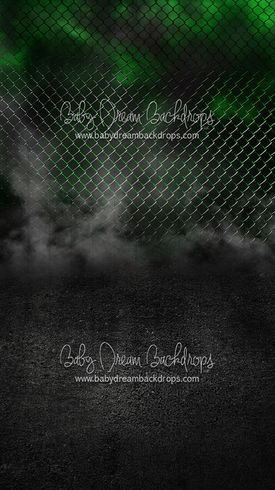 Sweeps Smoky Fence Green (CC)