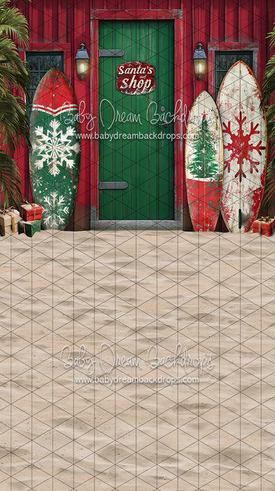 Sweeps Surfs Up Santa Shack (JA)