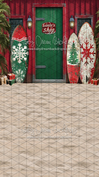 Sweeps Surfs Up Santa Shack (JA)