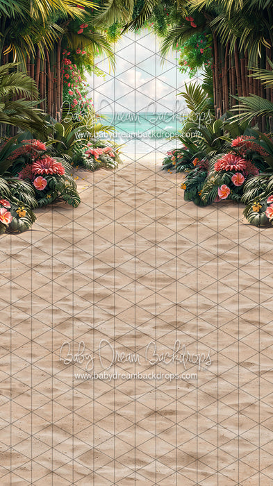 Sweeps Tropical Tiki Hut Entrance (JA)