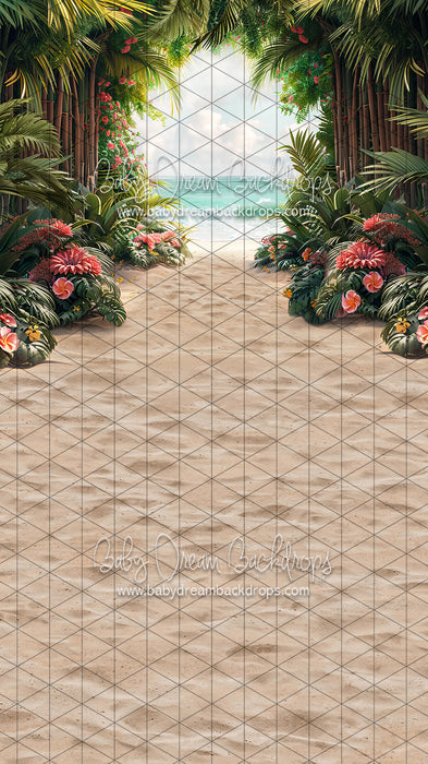 Sweeps Tropical Tiki Hut Entrance (JA)