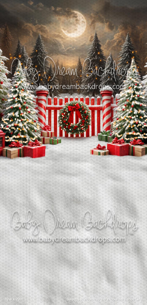 Sweeps Welcome to the Workshop Fence (JA)