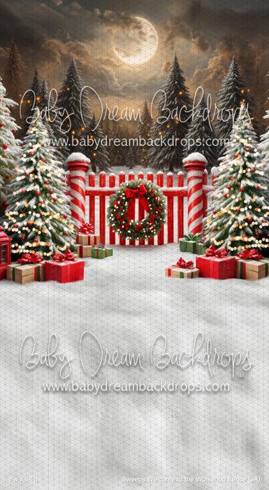 Sweeps Welcome to the Workshop Fence (JA)