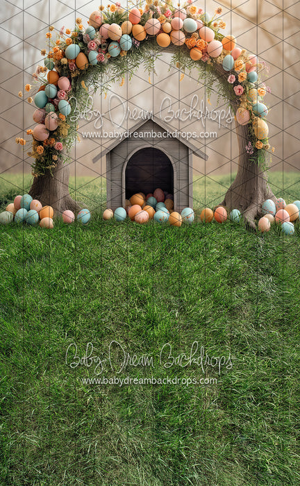 Sweeps Easter Egg Puppy House (JA)