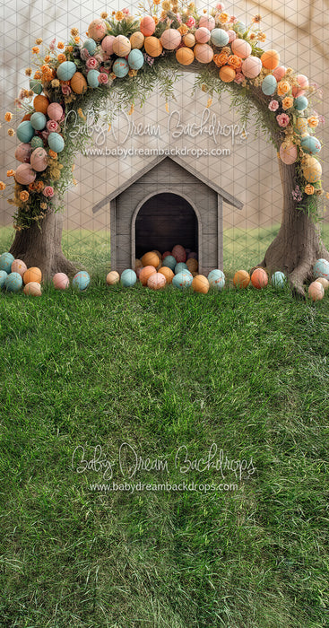 Sweeps Easter Egg Puppy House (JA)