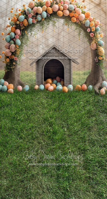 Sweeps Easter Egg Puppy House (JA)