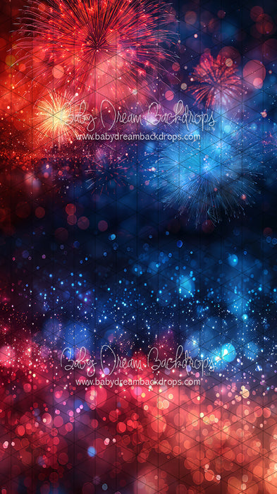 Sweeps USA Firework Bokeh (JA)