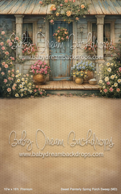 Sweet Painterly Spring Porch Sweep (MD)