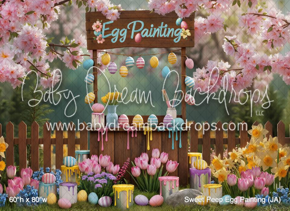 Sweet Peep Egg Painting (JA)