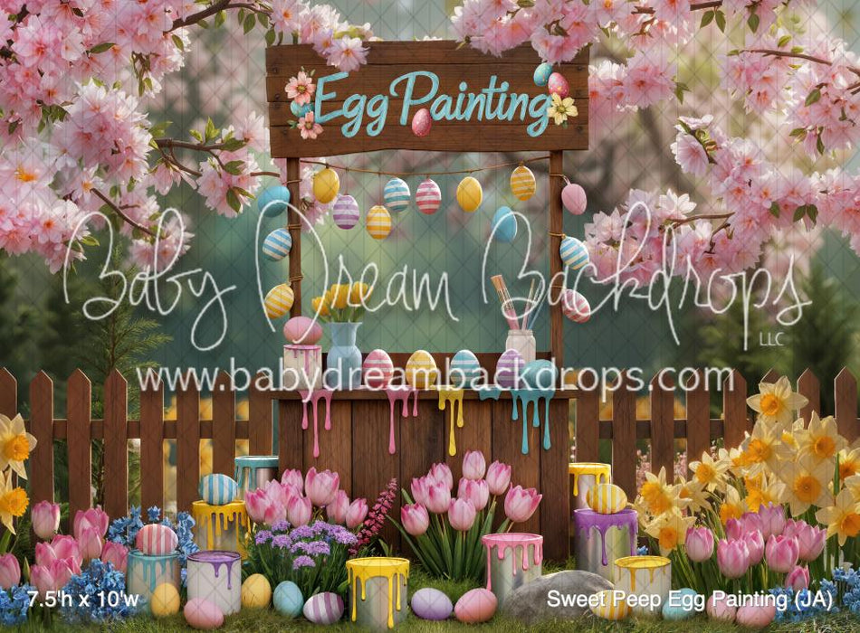 Sweet Peep Egg Painting (JA)