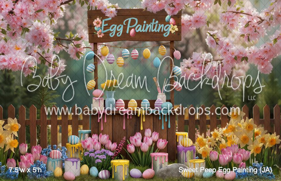 Sweet Peep Egg Painting (JA)