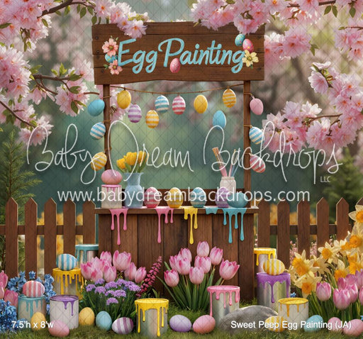 Sweet Peep Egg Painting (JA)