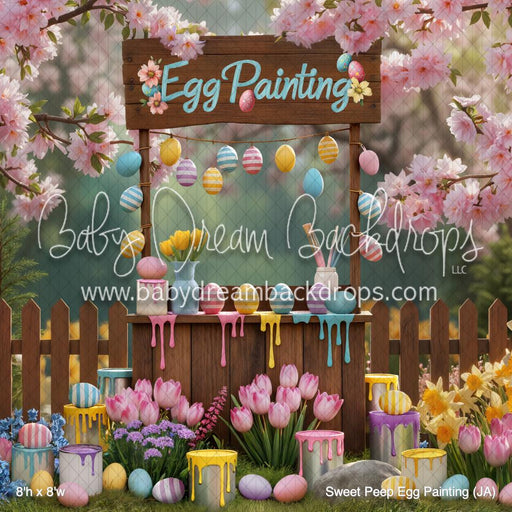Sweet Peep Egg Painting (JA)