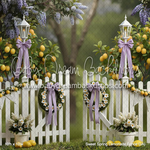 Sweet Spring Lemonade Fence (JA)