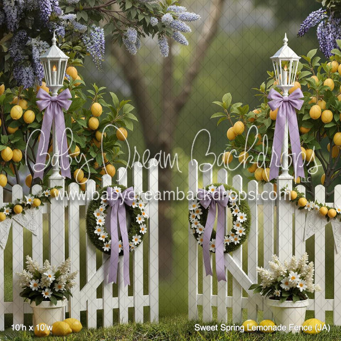 Sweet Spring Lemonade Fence (JA)