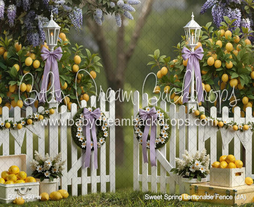 Sweet Spring Lemonade Fence (JA)