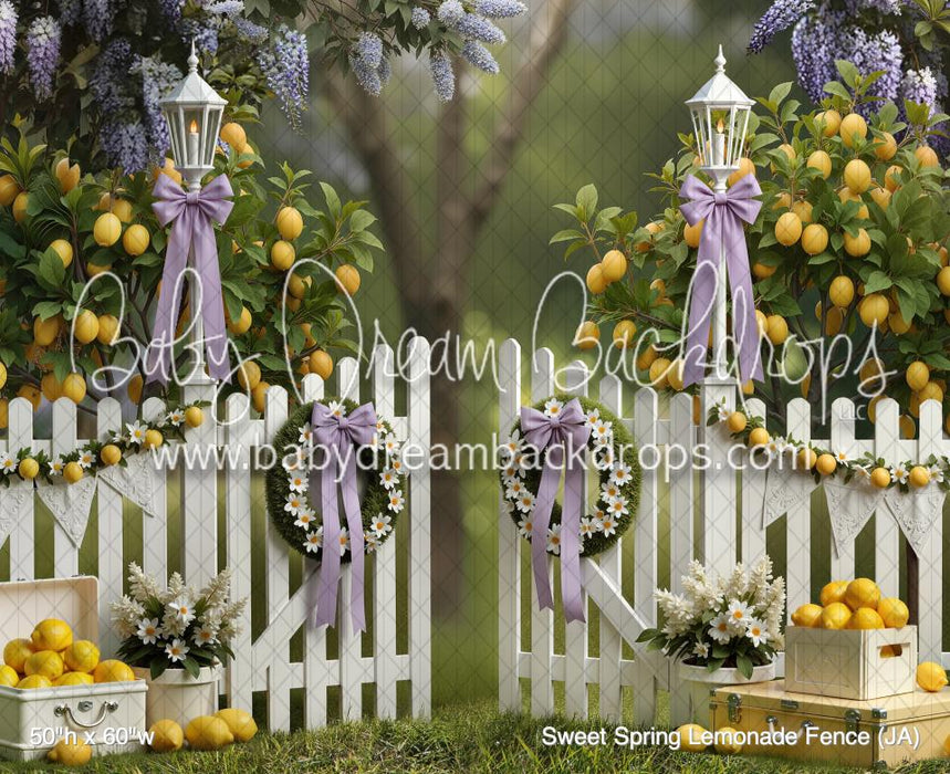 Sweet Spring Lemonade Fence (JA)