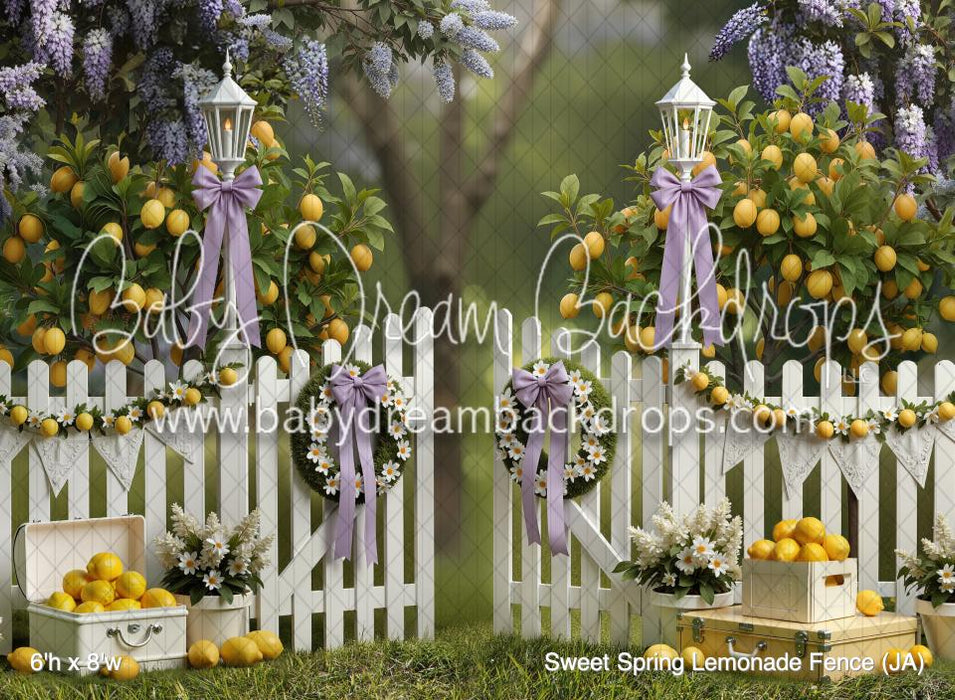 Sweet Spring Lemonade Fence (JA)