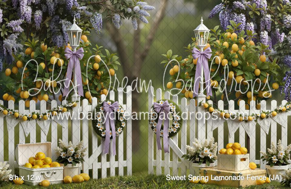 Sweet Spring Lemonade Fence (JA)