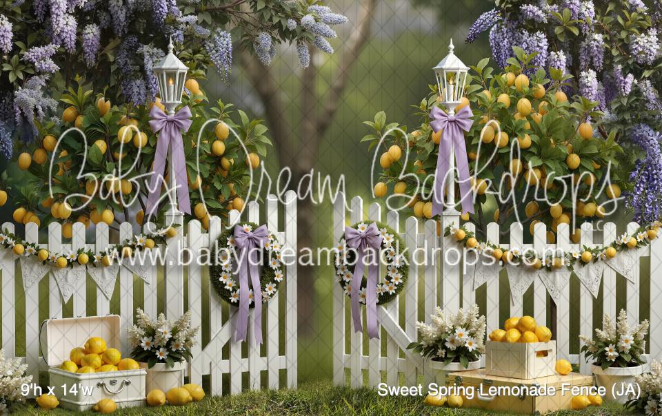 Sweet Spring Lemonade Fence (JA)
