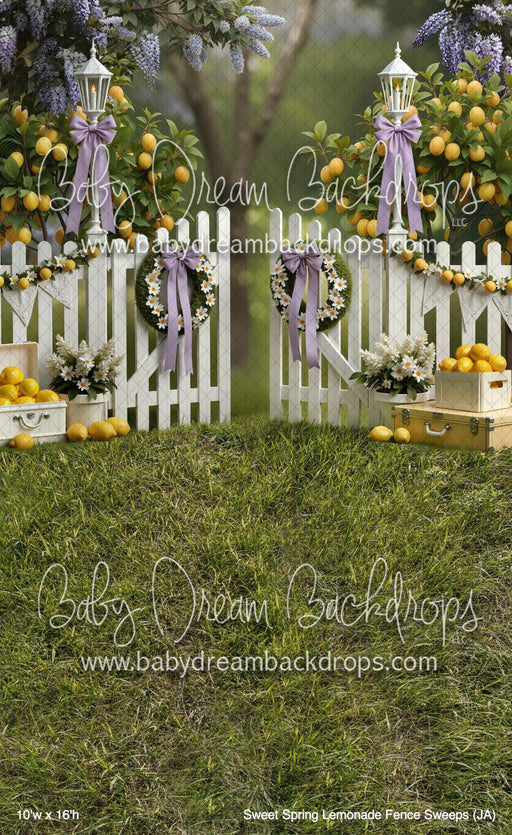 Sweet Spring Lemonade Fence Sweeps (JA)