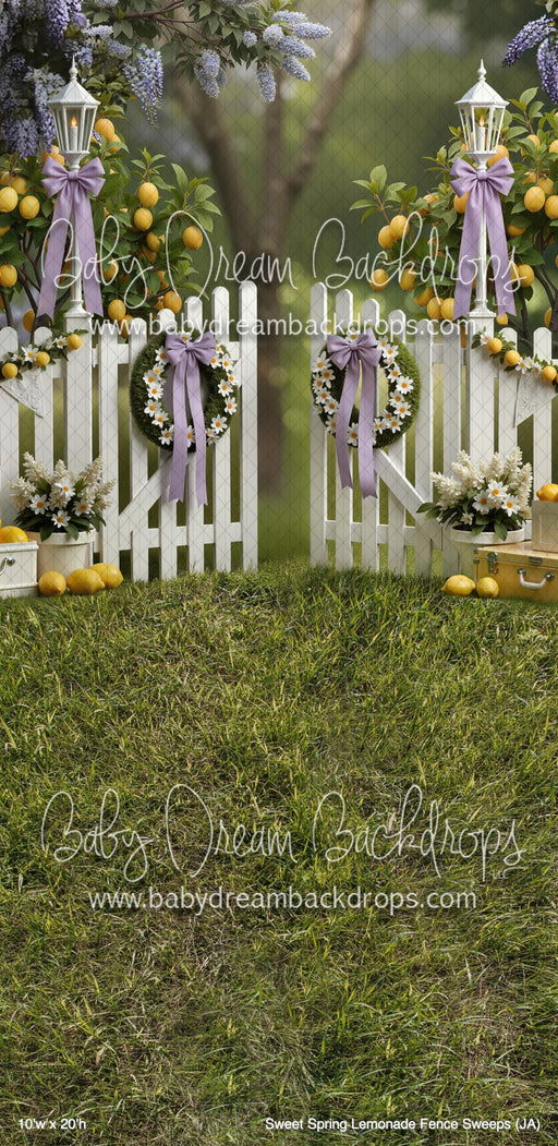 Sweet Spring Lemonade Fence Sweeps (JA)