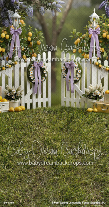 Sweet Spring Lemonade Fence Sweeps (JA)