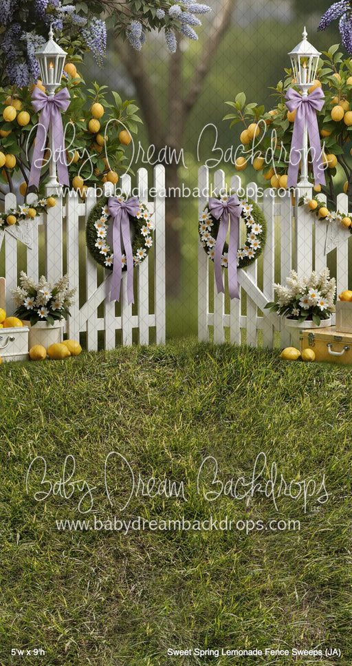 Sweet Spring Lemonade Fence Sweeps (JA)