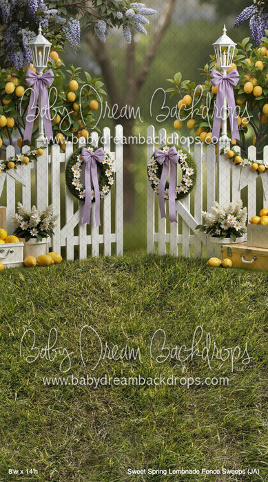 Sweet Spring Lemonade Fence Sweeps (JA)
