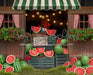 Sweet Summer Watermelon Barn (Lights) (JA)