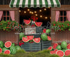 Sweet Summer Watermelon Barn (Lights) (JA)
