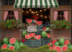 Sweet Summer Watermelon Barn (Lights) (JA)