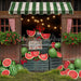 Sweet Summer Watermelon Barn (Lights) (JA)