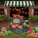 Sweet Summer Watermelon Barn (Lights) (JA)