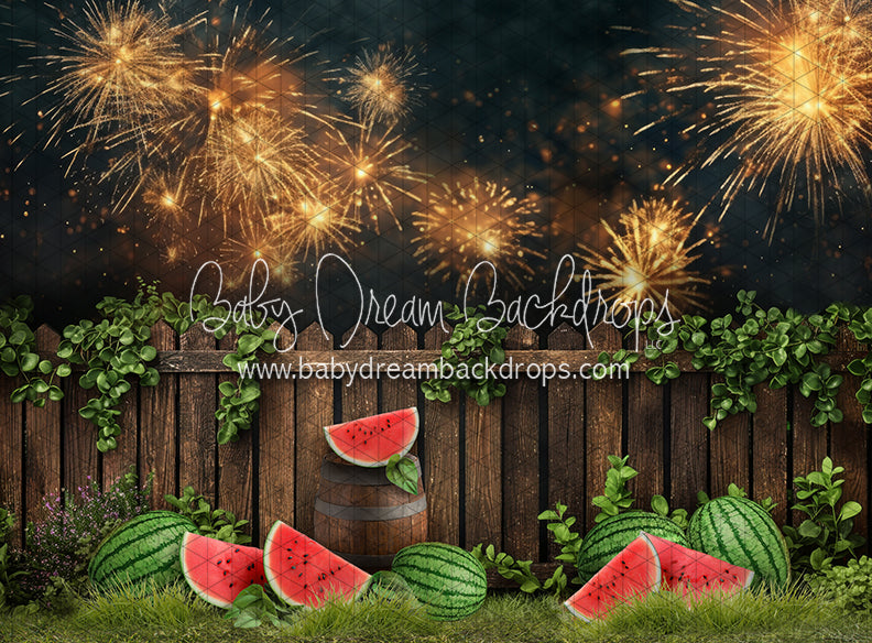 Sweet Summer Watermelon Fireworks (JA)