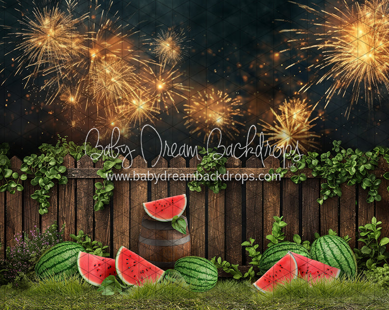 Sweet Summer Watermelon Fireworks (JA)