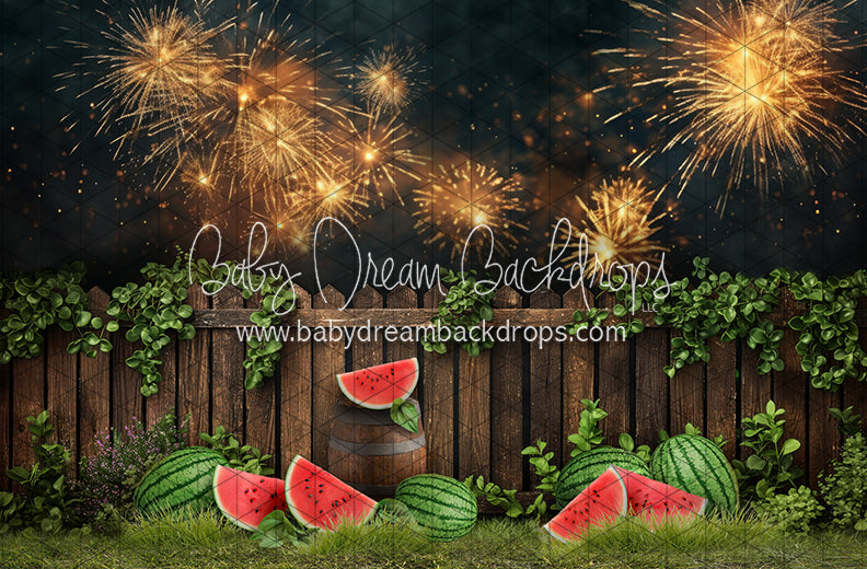 Sweet Summer Watermelon Fireworks (JA)