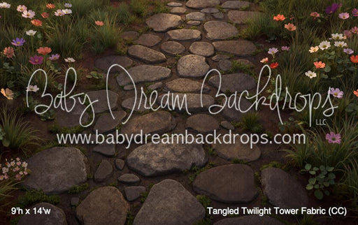 Tangled Twilight Tower Fabric Floor (CC)