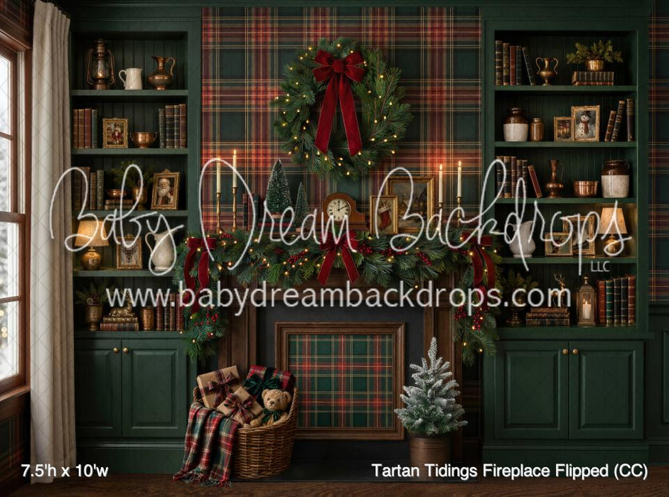 Tartan Tidings Fireplace Flipped (CC)