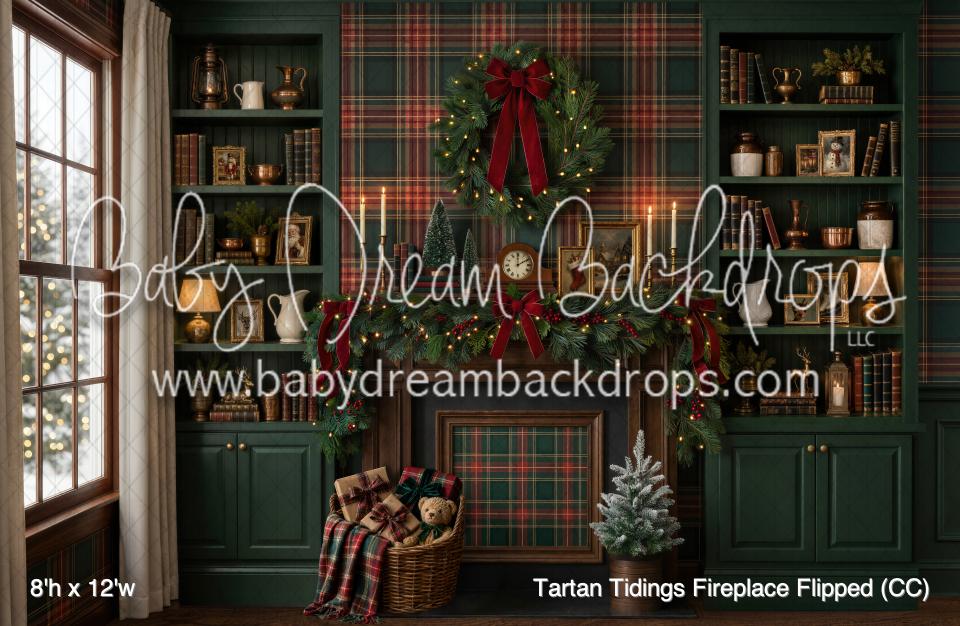 Tartan Tidings Fireplace Flipped (CC)