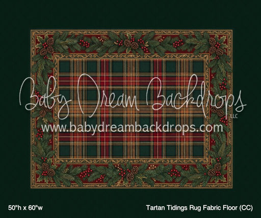 Tartan Tidings Rug Fabric Floor (CC)