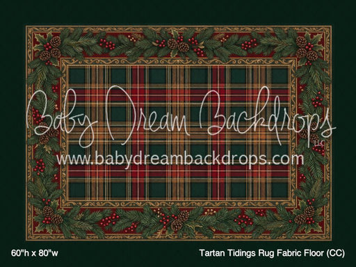 Tartan Tidings Rug Fabric Floor (CC)