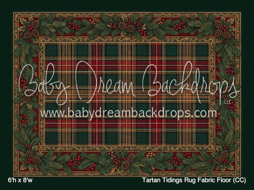 Tartan Tidings Rug Fabric Floor (CC)