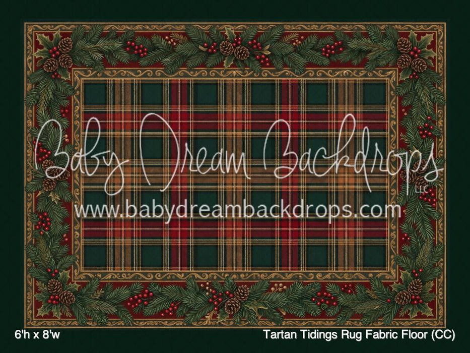 Tartan Tidings Rug Fabric Floor (CC)