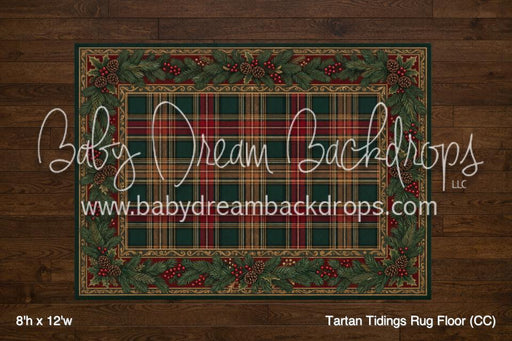 Tartan Tidings Rug Fabric Floor (CC)
